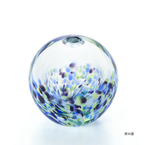 Japan Tsugaru VIDRO Japan's Four Seasons Handmade Glass Single Vase - Evening Firefly