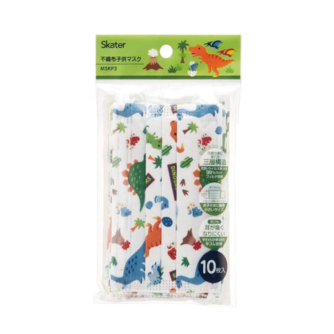 Skater Kids’ Cartoon Non-Woven Face Masks (10 Pack)Ages 4–12