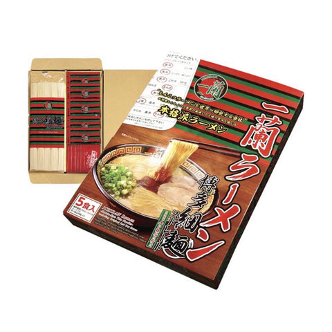 Ichiran Ramen Hakata-Style Boiled Noodle Version – Fukuoka Limited – 5 Servings