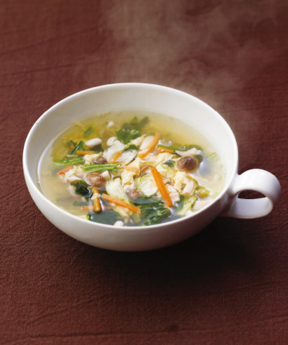Kayano grass vegetable and egg soup (4 servings)