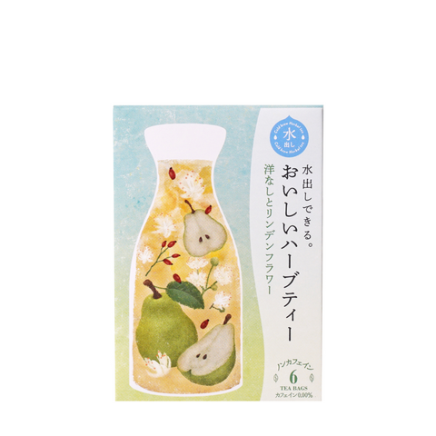 Tree of Life Delicious Herbal Tea, Pear and Linden Flower Tea Bags, 6 Bags
