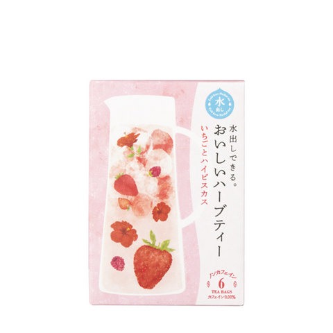 Tree of Life, Delicious Herbal Tea, Strawberry & Hibiscus Tea Bags, 6 Bags