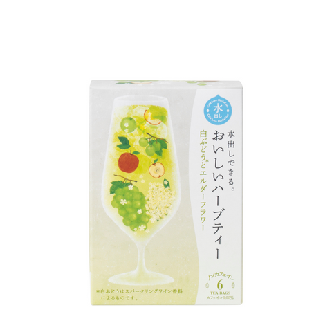 Tree of Life, Gourmet Herbal Tea, White Grape & Elderflower Tea Bags, 6 Tea Bags