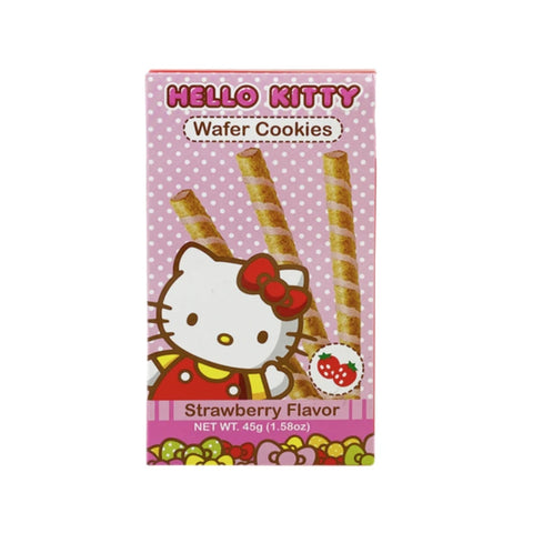 Hello Kitty Strawberry Flavor Egg Roll – 50g