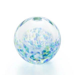 Japan Tsugaru VIDRO Japan's Four Seasons Handmade Glass Single Vase - Hydrangea