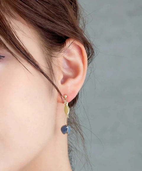 JUNO【Made in Japan】3D tulip earrings