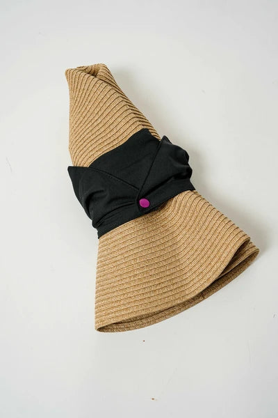 UV CUT washable foldable sun hat UV shielding rate 99% UPF 50+