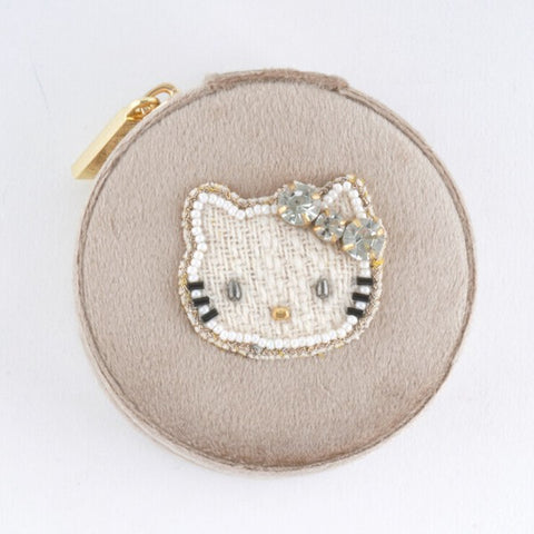 Hello Kitty × MAYGLOBE round jewelry box mk24032