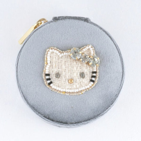 Hello Kitty × MAYGLOBE round jewelry box mk24032