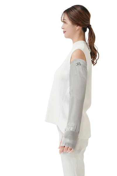 UV & Cool Soft Fit Arm Sleeve, UV Protection, Sun Protection, Cool Feeling, Light Gray