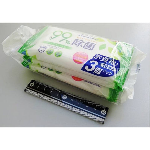 Non-Alcohol Bacteria Elimination Pocket Wet Tissue 10s 3p