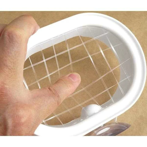 Soap holder Q-BAN cool white 14.4 x 11.6 x 5.5 cm
