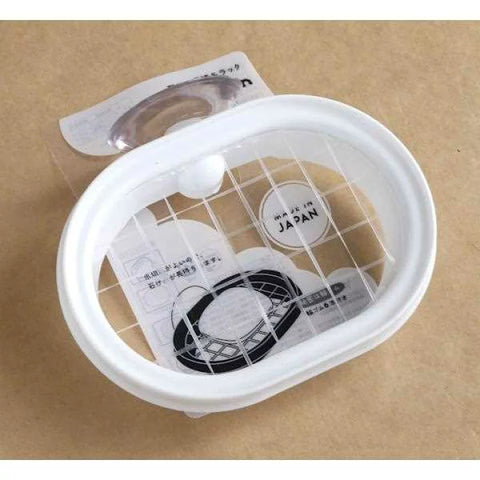 Soap holder Q-BAN cool white 14.4 x 11.6 x 5.5 cm