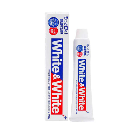 LION White & White Bright White Toothpaste 150g