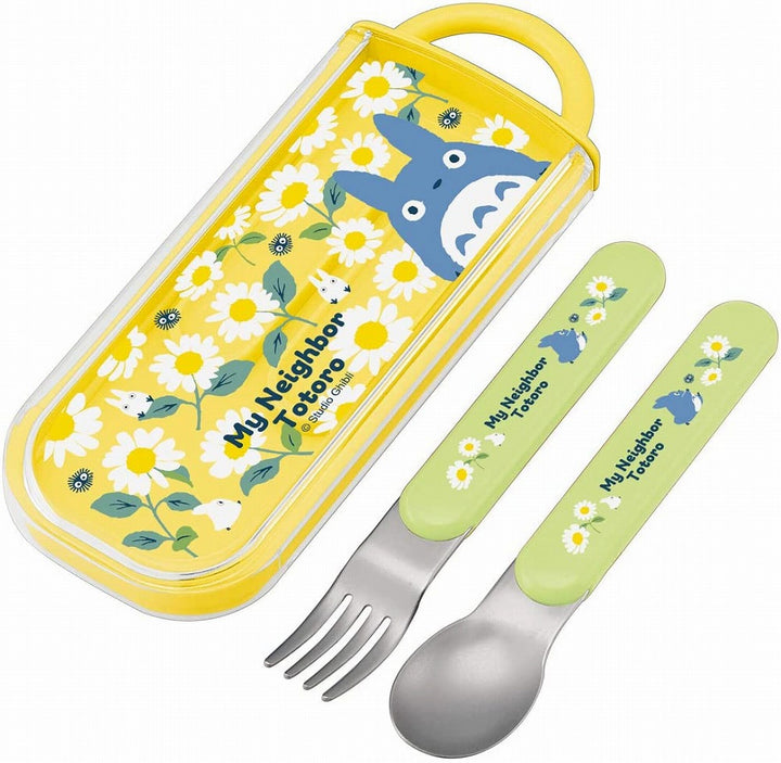 Utensil Set: Totoro and Daisy