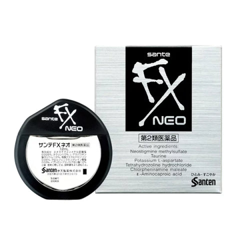 Santen Japan Sante Fx Neo Cooling Eyedrops 12ml
