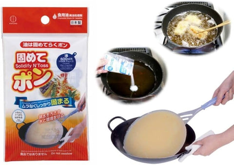 Kokubo Katamete Pon Disposable Oil Solidifier 60g
