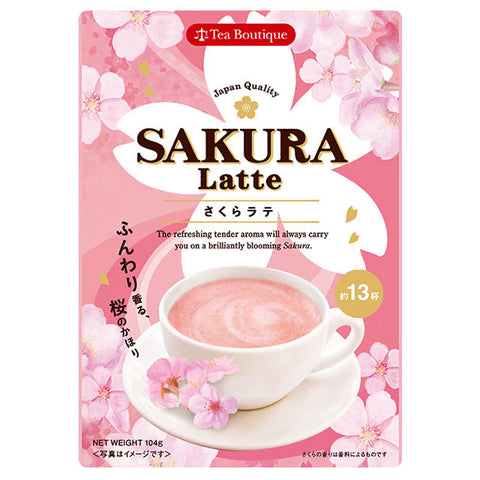 Japan Tea Boutique Seasonal Limited Sakura Latte – 104g