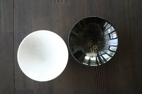 Japanese  Fireworks Color Changing Sake Cups (Pair), Magical Blooming Sake Cups