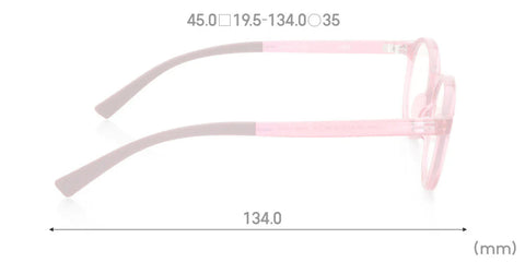 JINS SCREEN 25% Blue Light Blocking Glasses for Kids – Pink
