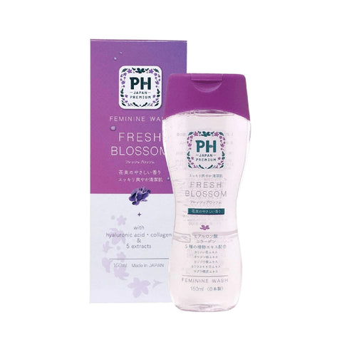 Japanese ph female private parts wash antibacterial antipruritic deodorizing fresh floral fragrance 150ml