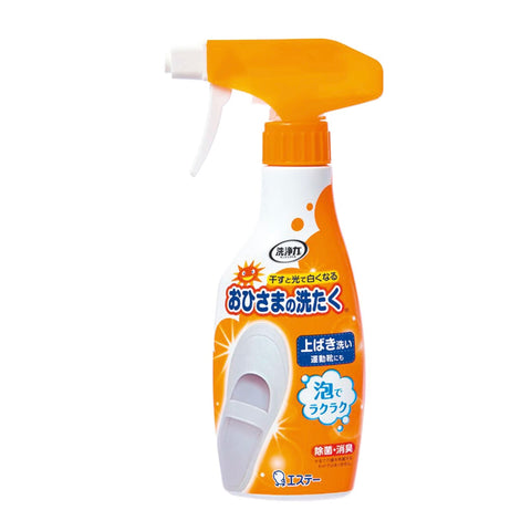 Japanese ST chicks white shoes cleaning detergent decontamination whitening foam brush shoes water-free spray 240ml