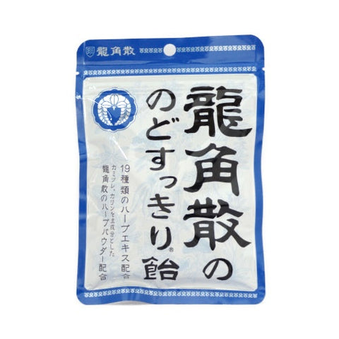 Ryukakusan Bagged Throat Lozenges – Resealable Pack (Original Flavor), 88g