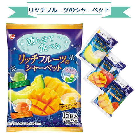 ACEBEKARY KAJU SHERBERT MELON PINEAPPLE MANGO