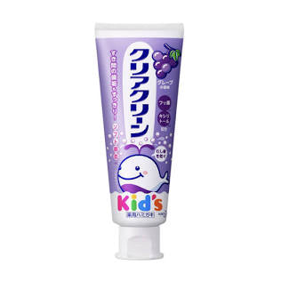 KAO Kids Fluoride Toothpaste for Cavity Protection – Fruity Soda &  Grape Flavor