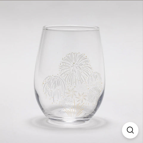 Japan Four Seasons Magic Glass 4 Pieces, Made in Japan #572