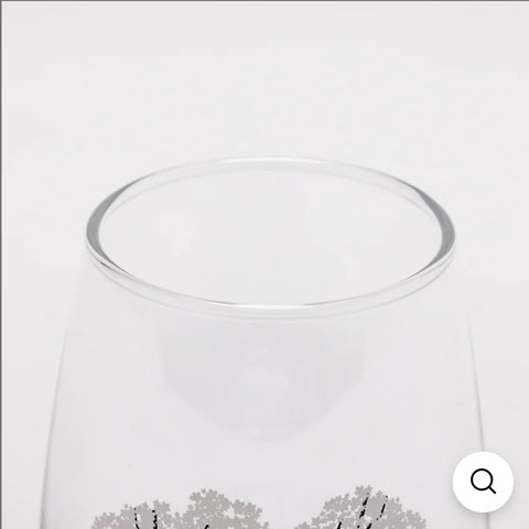 Japan Four Seasons Magic Glass 4 Pieces, Made in Japan #572