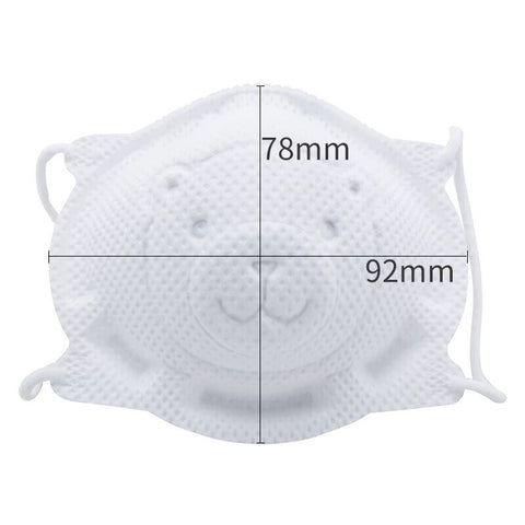 Pigeon Baby Face Mask – 3D Bear Design Dust, Pollen & Droplet Protection