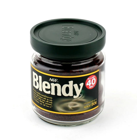 AGF Blendy Instant Black Coffee Powder – 80g (Suitable for Hot or Cold Drinks)