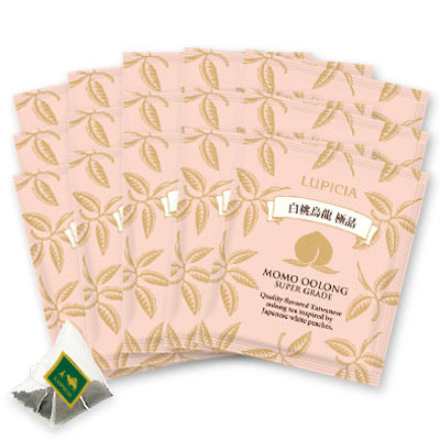 Japanese Lupicia White Peach Oolong “Jipin” Limited Gift Box – 25 Individually Wrapped Tea Bags