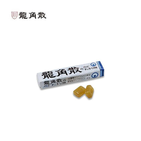 RYUKAKUSAN Herbal Throat Lozenges – Original Flavor, 10 Tablets