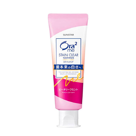Ora2 Fruity Toothpaste – Fresh Peach Mint (140g)