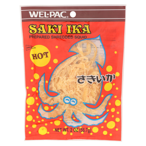 Welpac Saki Ika Hot Shredded Squid 56.7g