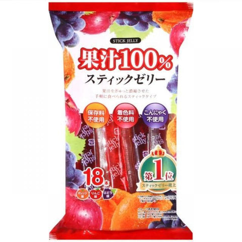 Ribon Fruit Juice Jelly Sticks 280g (12uds)