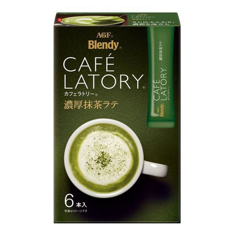 AGF Blendy Rich Matcha Latte – 11.5g × 6 Sticks