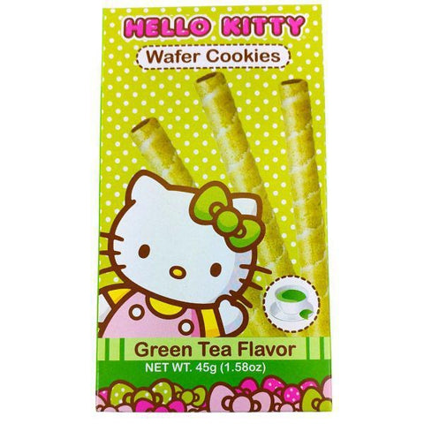 Hello Kitty Matcha Crispy Egg Roll – 50g