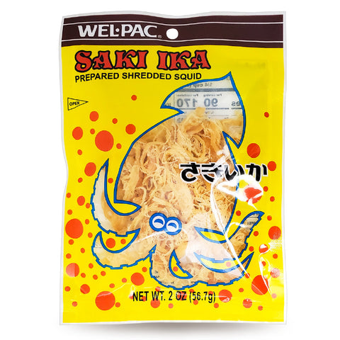 Welpac Saki Ika Dried Shredded Squid – 56.7g
