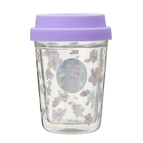 Starbucks Japan SAKURA 2025 Double-Walled Heat-Resistant Glass Cup – 296ml