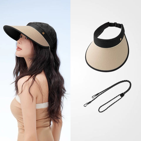VVC Gradient Color Sun Hat – New Fashion UV Protection Visor Hat