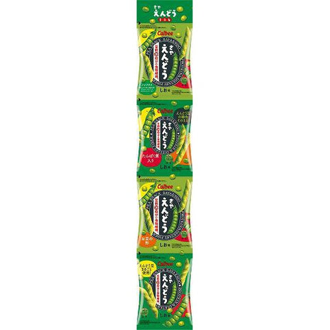 Calbee Mini Snow Peas 12g x 4 pack
