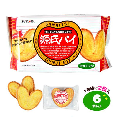 Sanli Yuanji Crispy Butterfly Cookies 12 pieces (6 packs)
