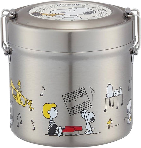 Skater Double-layer Stainless Steel Six-hour Insulation Lunch Box Snoopy 640ml
