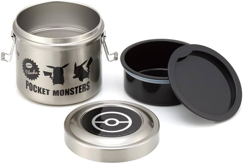 Skater double-layer stainless steel six-hour heat preservation lunch box Pikachu 840ml