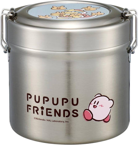Skater double-layer stainless steel six-hour heat preservation lunch box Star Kirby 840ml
