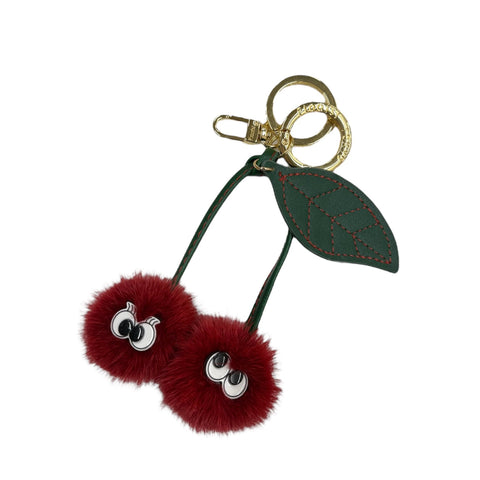 Floats！New Cherry Keychain Bordeaux，Red