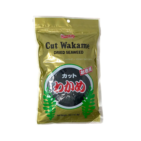Shirakiku cut wakame dried seaweed 5OZ